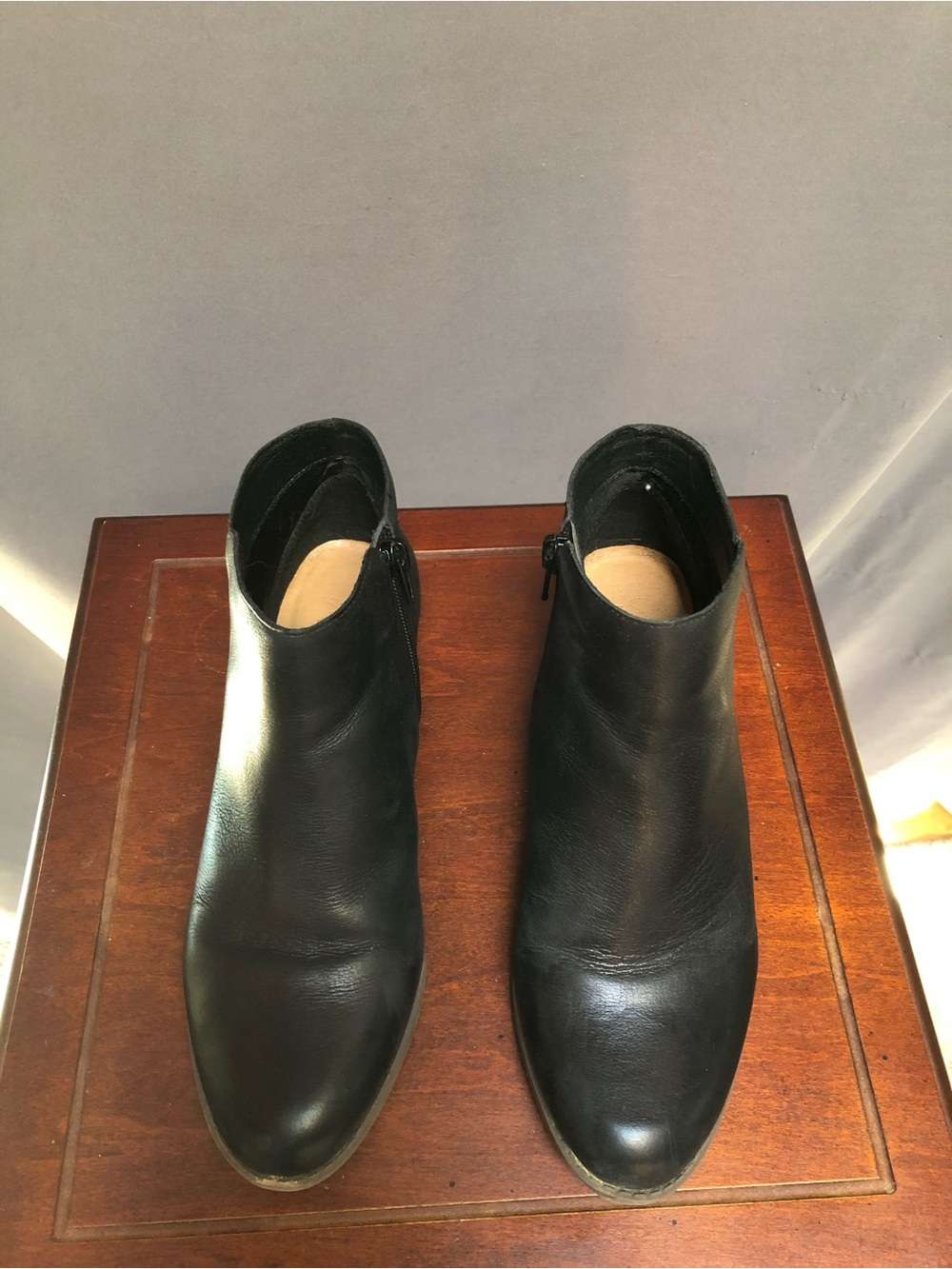 Crown Vintage Black Ankle Booties